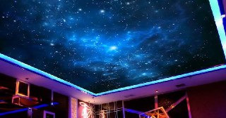 Натяжной потолок звездное небо Реутов, цена от 5317 руб.